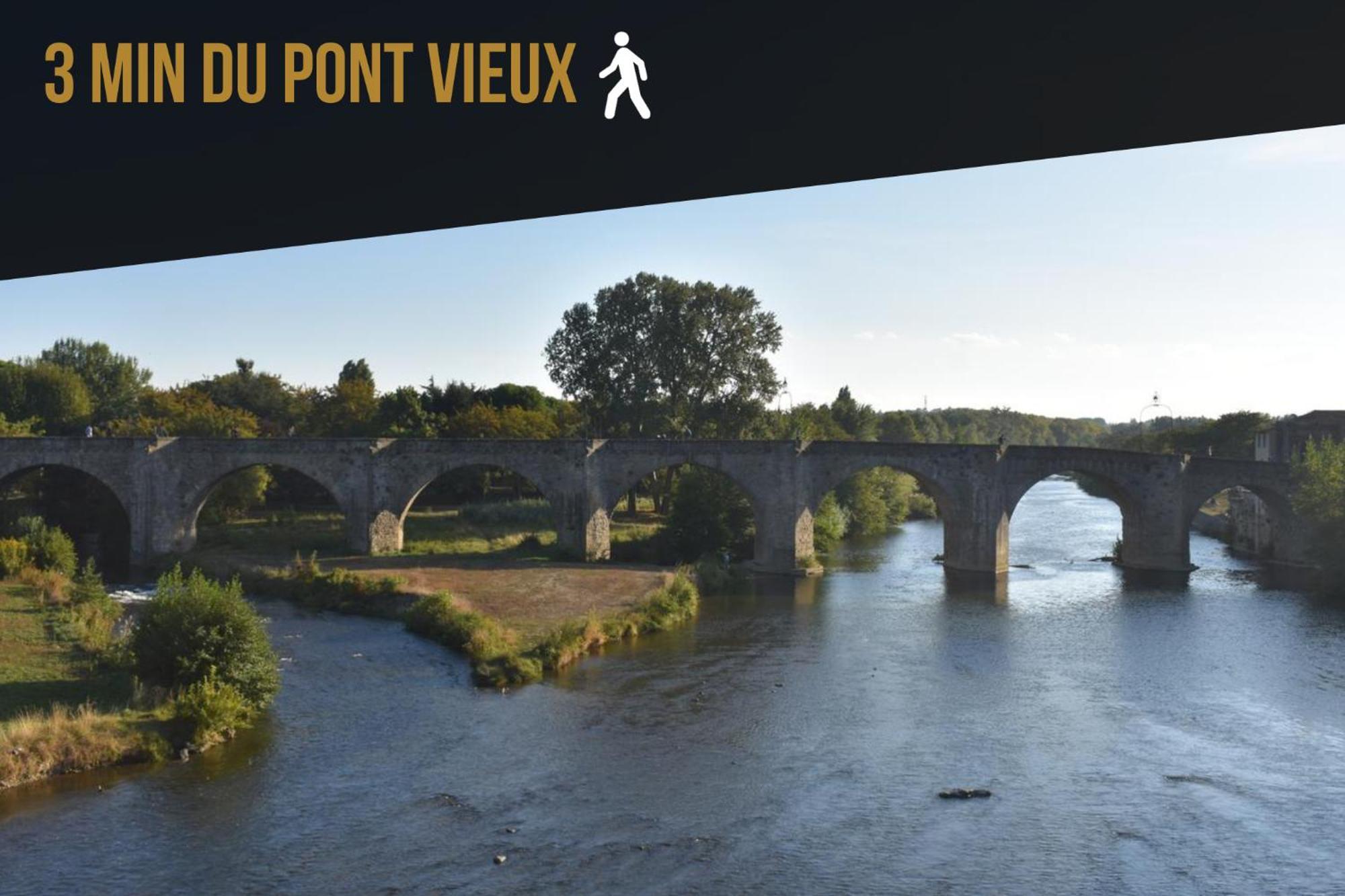 Les Gites De Laure - L'Or Vert, Appartement Avec Vue Sur Le Chateau, Parking Prive, Climatisation, Netflix, A 160 M De La Cite Medievale Carcassonne Exterior photo